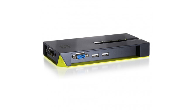 Level One 4-pordiline KVM lüliti VGA + 2xUSB