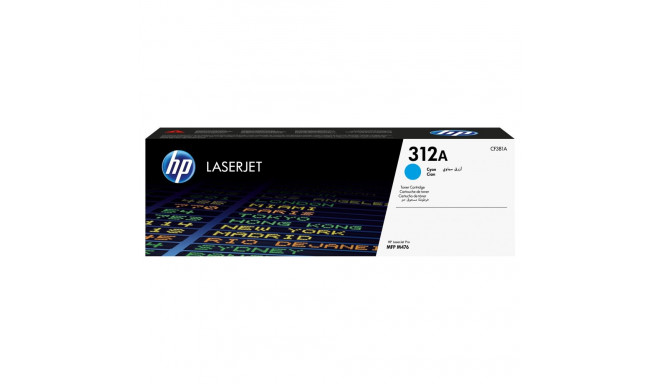 "HP 312A original Toner cartridge CF381A cyan standard capacity 2.700 pages 1-pack"