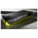 "KVM Switch 4-Fach | VGA + 2xUSB + Audio LevelOne"