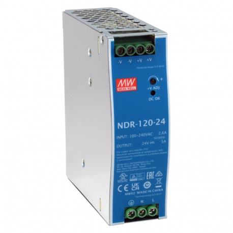 "ind. Netzteil POW-2442 24VDC 120W DIN-Schiene si"