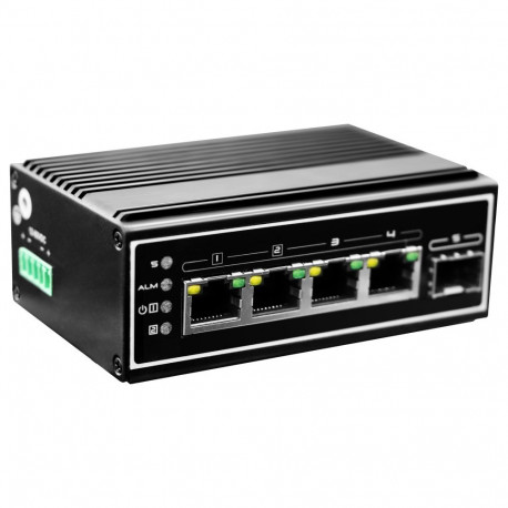 "Switch 4x GE IGP-0502 Industrie xGSFP 120W 4xPoE+"