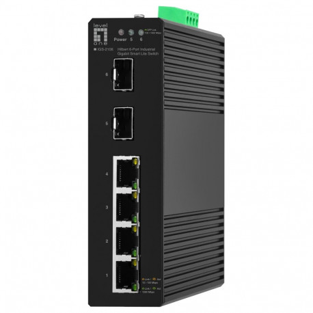 Lüliti IGS-2106 6x GE 2xSFP 4xRJ45 must