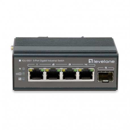 "Switch 4x GE IGU-0501 1xGSFP"