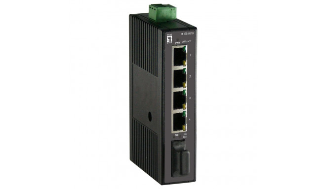 Kommutaator 4x FE IES-0510 1xSC