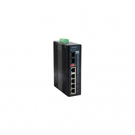 "Switch 4x FE IES-0610 2xGSFP 126W 4xPoE"