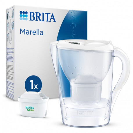 "BRITA Tischwasserfilter Marella *weiß* inkl. 1 Filter"