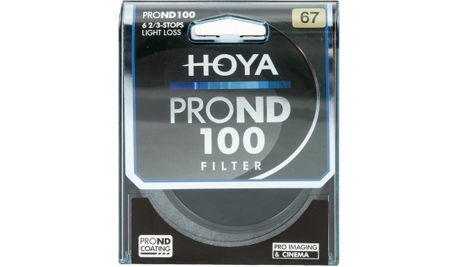 Hoya filter neutraalhall ND100 Pro 67mm