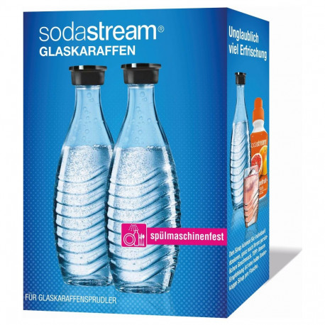 "SodaStream Zubehör Glaskaraffe 2-Pack"