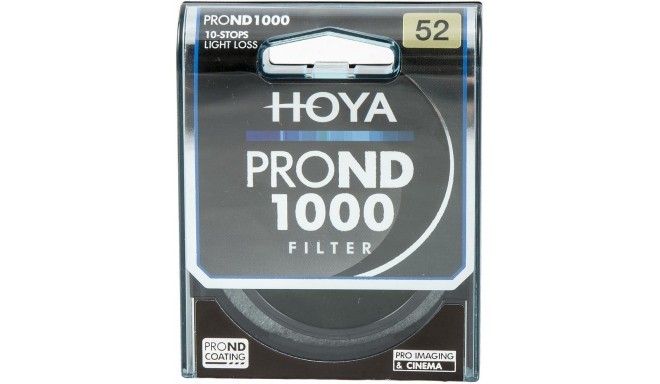 Hoya нейтрально-серый фильтр ND1000 Pro 52мм