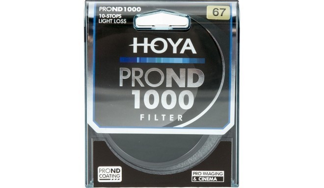 Hoya нейтрально-серый фильтр ND1000 Pro 67мм