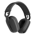"Logitech Zone Vibe Wireless Headset full size Bluetooth Wireless USB-C via Bluetooth Adapter Graphi