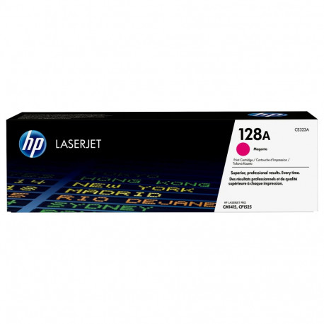 "HP 128A original LaserJet Toner cartridge CE323A magenta standard capacity 1.300 pages 1-pack"