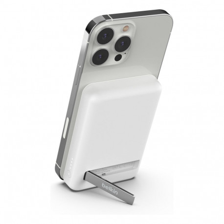 Belkin magnetiline juhtmevaba akupank 5000mAh toega, valge