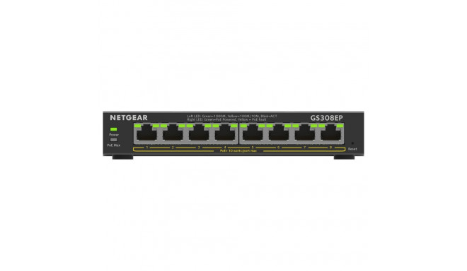 "8P NETGEAR GS308EP PoE+ M"