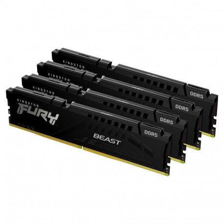 "5600 128GB Kingston (4x 32GB) Kit of 4 Fury Beast Black XM"