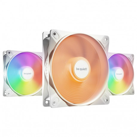 120mm be quiet! LIGHT WINGS LX PWM kiire valge kolmikpakend