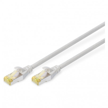 "DIGITUS Patchkabel Cat6a S/FTP 2xRJ45 2.0m grau Hebelschutz Polybeutel"