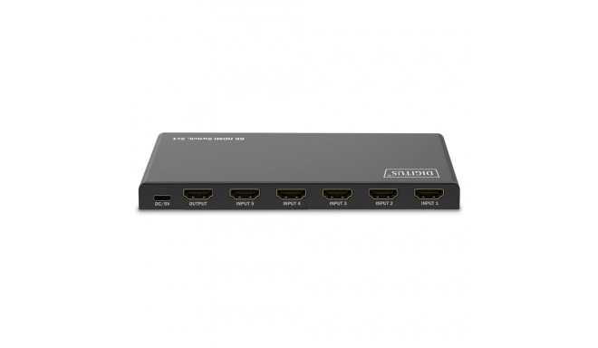 Digitus HDMI lüliti 5x1 8K/60Hz HDR HDCP 2.3