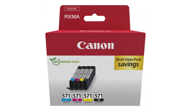 "Canon Tinte CLI-571 0386C008 4er Multipack (BKMCY)"