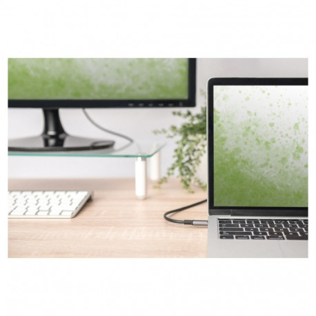 "Digitus USB-C > HDMI (ST-ST) 1,8m Adapterkabel 4K UHD 30Hz Black"