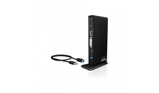 ICY BOX IB-DK2241AC USB 3.0 11-in-1 dokkimisjaam