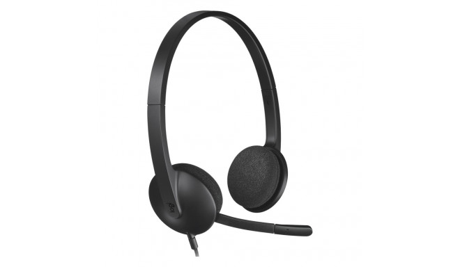 "Logitech H340, USB Headset"