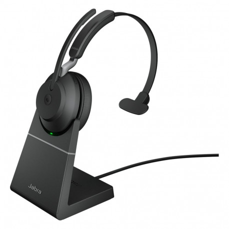 Jabra Evolve2 65 Mono MS + laadimisalus + Link 380a, must