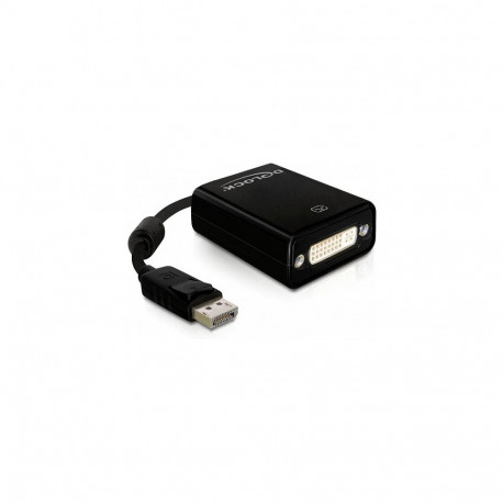 "DELOCK Adapter DP-St > DVI24+5-Bu 22.5cm black"