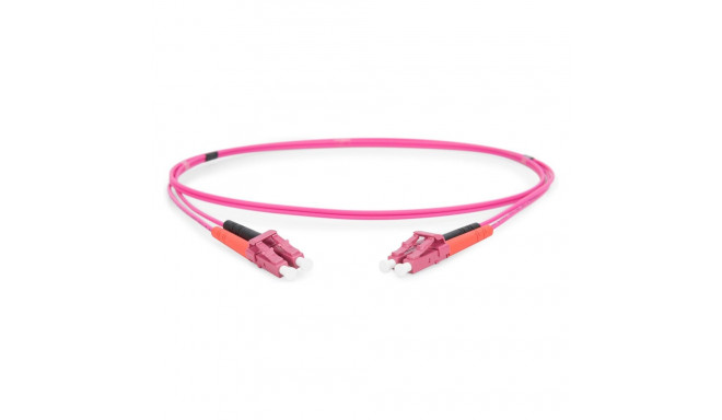"DIGITUS LWL Patchkabel LC -> LC 1.00m Multimode Duplex OM4"