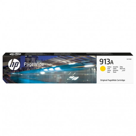 HP 913A originaal kollane PageWide tindikassett F6T79AE