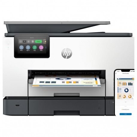 "T HP OfficeJet Pro 9130b Tinte-Multifunktionsdrucker 4in1 A4 LAN WLAN ADF Duplex"