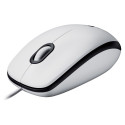 "Logitech M100 white USB"