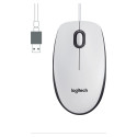 "Logitech M100 white USB"
