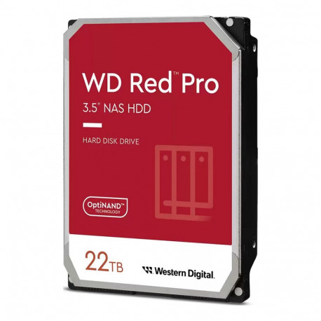 "22TB WD WD221KFGX Red Pro NAS 7200RPM 512MB"