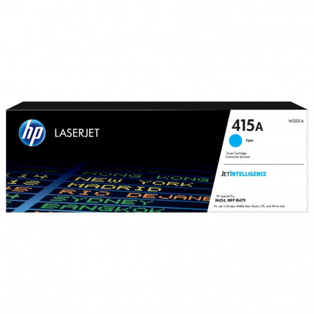 "HP Toner 415A W2031A Cyan bis zu 2.100 Seiten / ISO/IEC 19798"