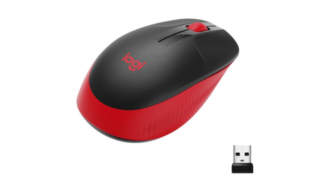"Logitech M190 optisch wireless Red"