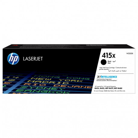 "HP Toner 415X W2030X Schwarz bis zu 7.500 Seiten"