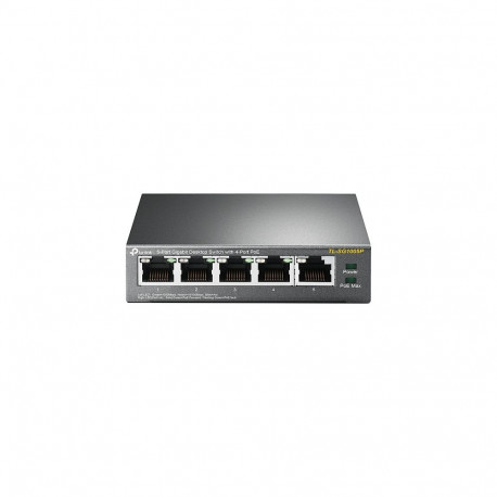 " 5P TP-Link SG1005P Metall mit 4 PoE-Ports"