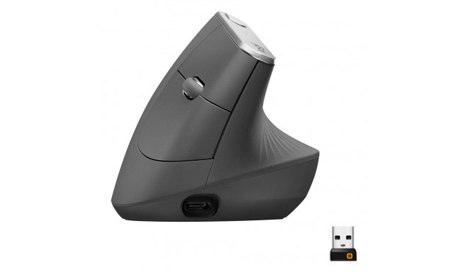 "Logitech MX Vertical - Maus - ergonomisch"