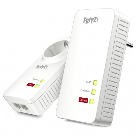 INTD AVM FRITZ! Powerline 1260E WLAN komplekt 1200Mbit/s integreeritud Etherneti-port, valge