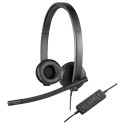 "Logitech H570e USB Stereo Headset"