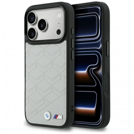 BMW BMW M Shape Logo MagSafe Case for iPhone 17 Pro Gray