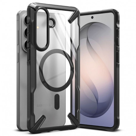 Ringke Ringke Fusion X Magnetic MagSafe Case for Samsung Galaxy S26+ - Clear Black