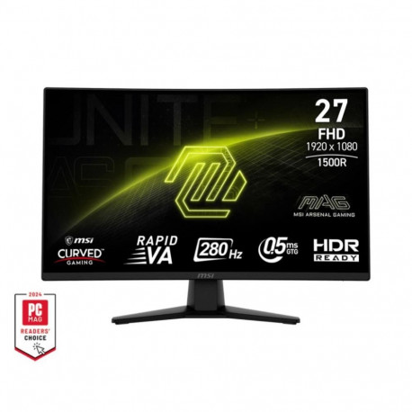 MSI LCD Monitor||MAG 274CXF|27"|Gaming/Curved|Tilt|Matte|Panel VA|1920x1080|16:9|280 Hz|0.5 ms|Colou