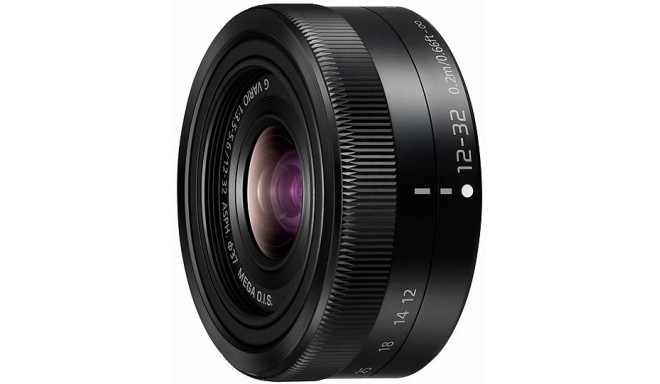 Panasonic Lumix G Vario 12-32мм f/3.5-5.6 ASPH./MEGA O.I.S. объектив, черный