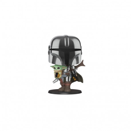 FUNKO POP! Mandalorian with the Child