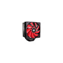 Xilence M704 Processor Cooler 12 cm Black, Red