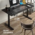 DESK FRAME MOTORISED/BLACK WDF221E-B ONKRON