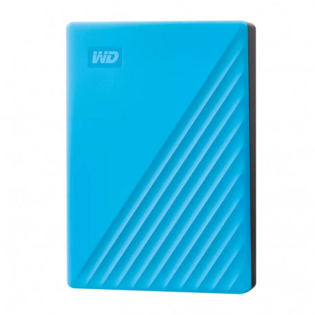 External HDD|WESTERN DIGITAL|My Passport|6TB|USB 2.0|USB 3.2|Colour Sky Blue|WDBR9S0060BBL-WESN