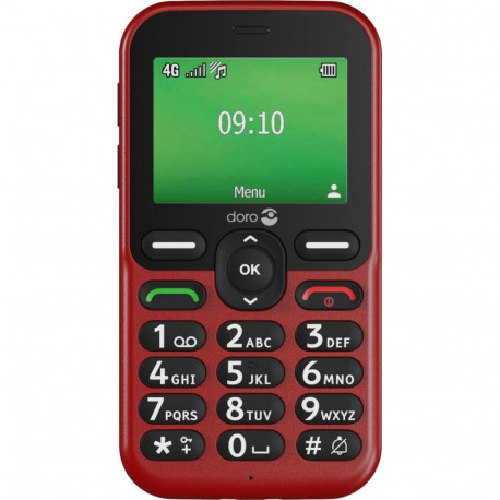 Mobiiltelefon Doro E10 4G, punane